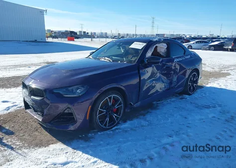 2026 BMW M240 I xDrive z USA, uszkodzony, nr VIN 3MW53CM08T8F92716